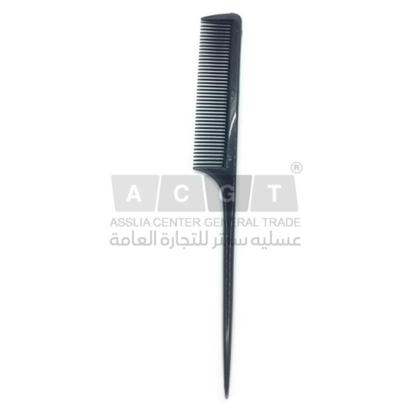 مشط شعر بلاستيكي بأسنان رفيعة