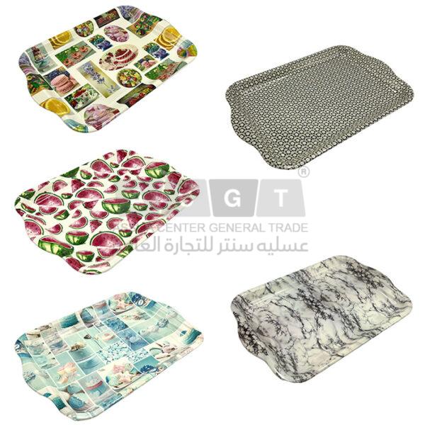 صينية قهوة بلاستيك حجم كبير