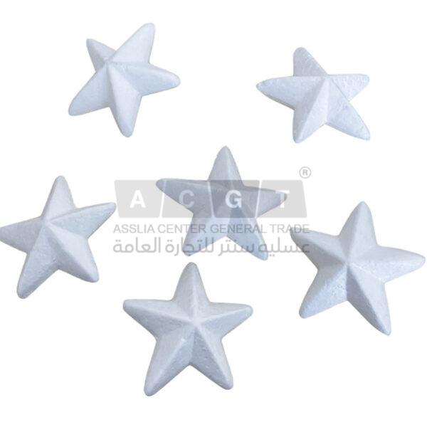 مجموعة مجسمات فلين شكل نجوم