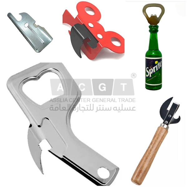 مفتاح معلبات وزجاجات العصائر