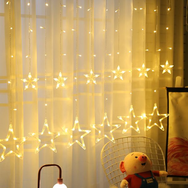 شلال اضاءة نجوم