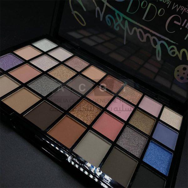 باليت آيشادو بألوان غامقه من DODO GIRL