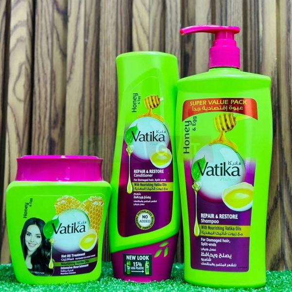 بكج فاتيكا للشعر بخلاصة البيض مع العسل