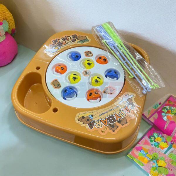 لعبة صيد السمك الكهربائية كابيبارا للأطفال